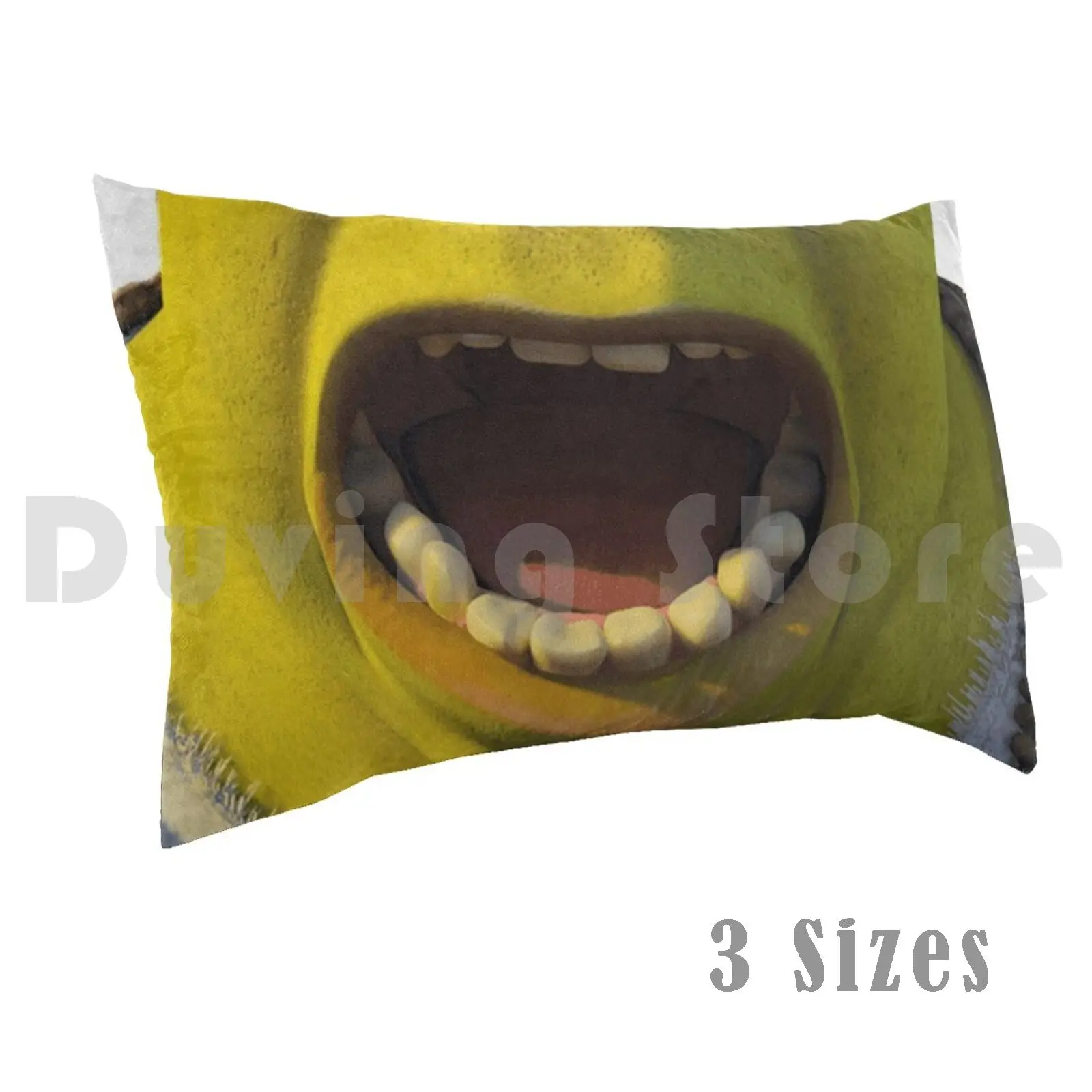 

Shrek Mouth Meme Pillow Case Printed 35x50 Shrek Mouth Meme