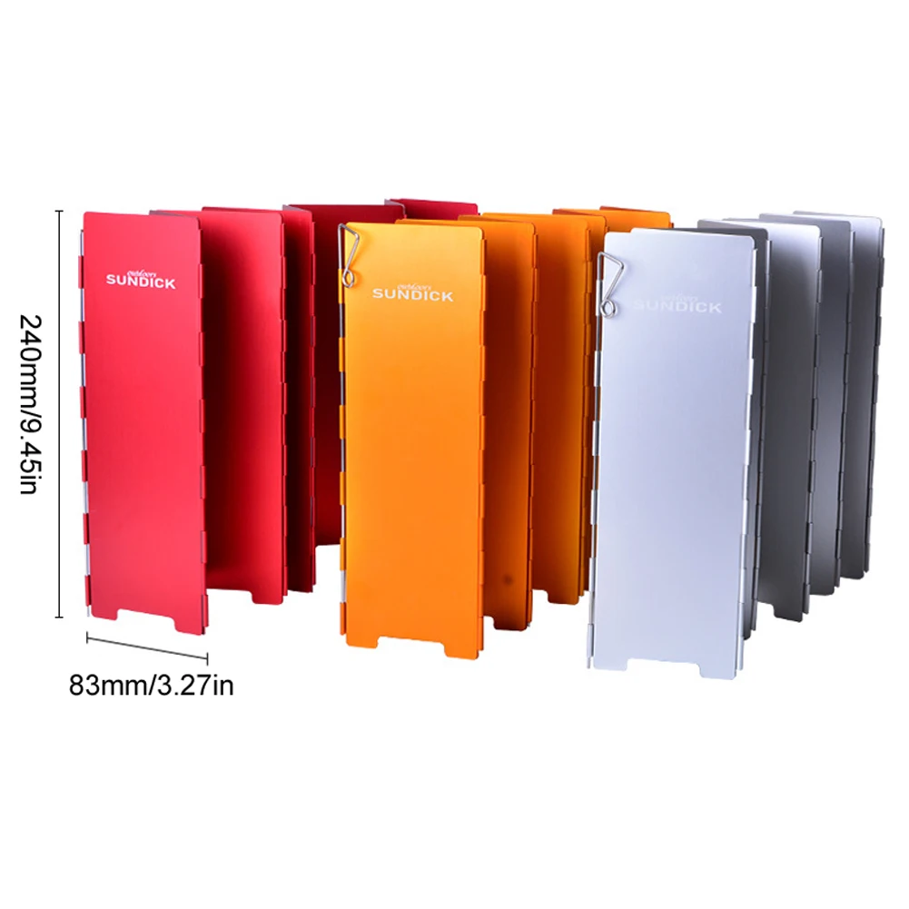 Открытый Пикник газа горелки ветрозащитный щит застрявшие газы печи лобовое