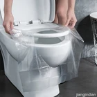 650 шт в наборе, одноразовое покрытие на сиденье унитаза коврик 100% Водонепроницаемый сиденье для унитаза коврик для домашнего путешествияотдых отель Ванная комната Accessiories