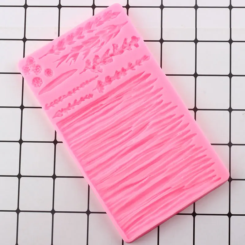 Силиконовая форма в виде дикого луга лаванды торта фотоформы инструменты для