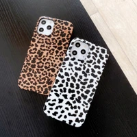 white and brown leopard print case for iphone 12 11 11pro max xr xs max 8 7 plus x xs 11pro