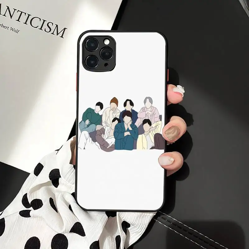 

Super hot kpop song 'Life Goes On' Phone Case For iPhone 11 8 7 6S Plus 7 plus 8 plus X XS MAX 5 5S XR 12 11 Pro max se 2020