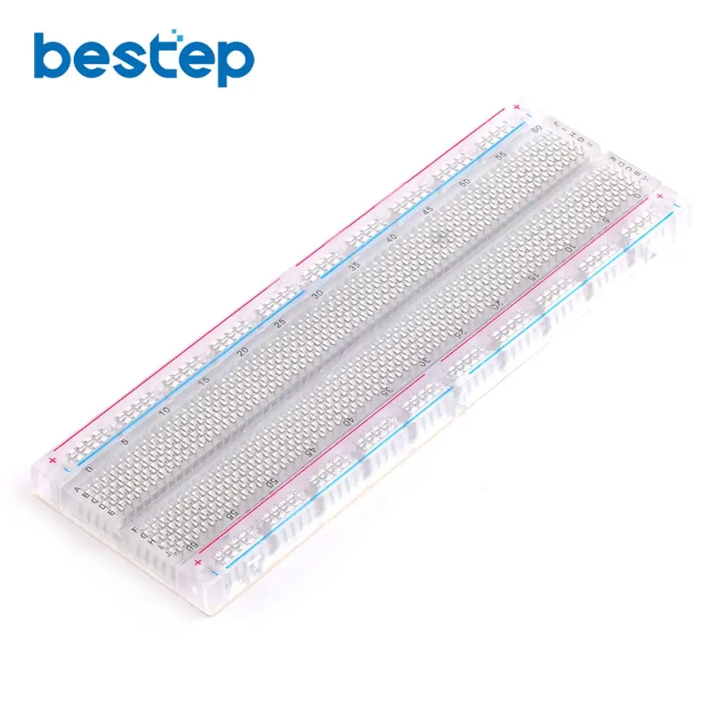 1 шт. новинка макетная плата MB102 для печатной платы 830 точек без припоя хлеба
