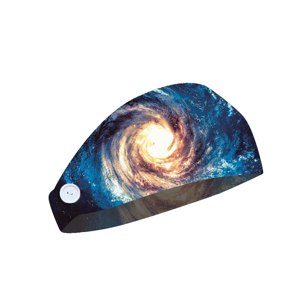 Эластичная резинка для волос унисекс бега йоги с кнопкой регулируйте маску