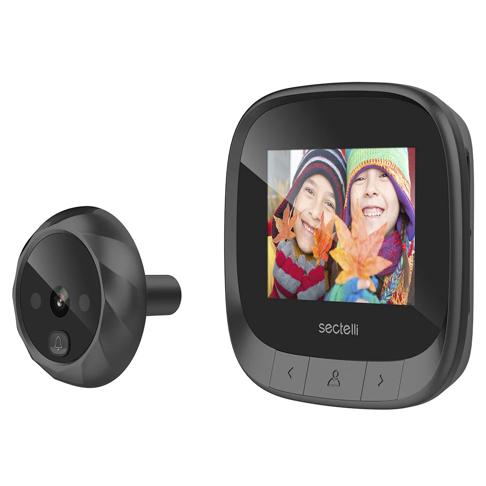 Глазок камера 2 4 дюймов умный голосовой Телефон домофон видео противокражный