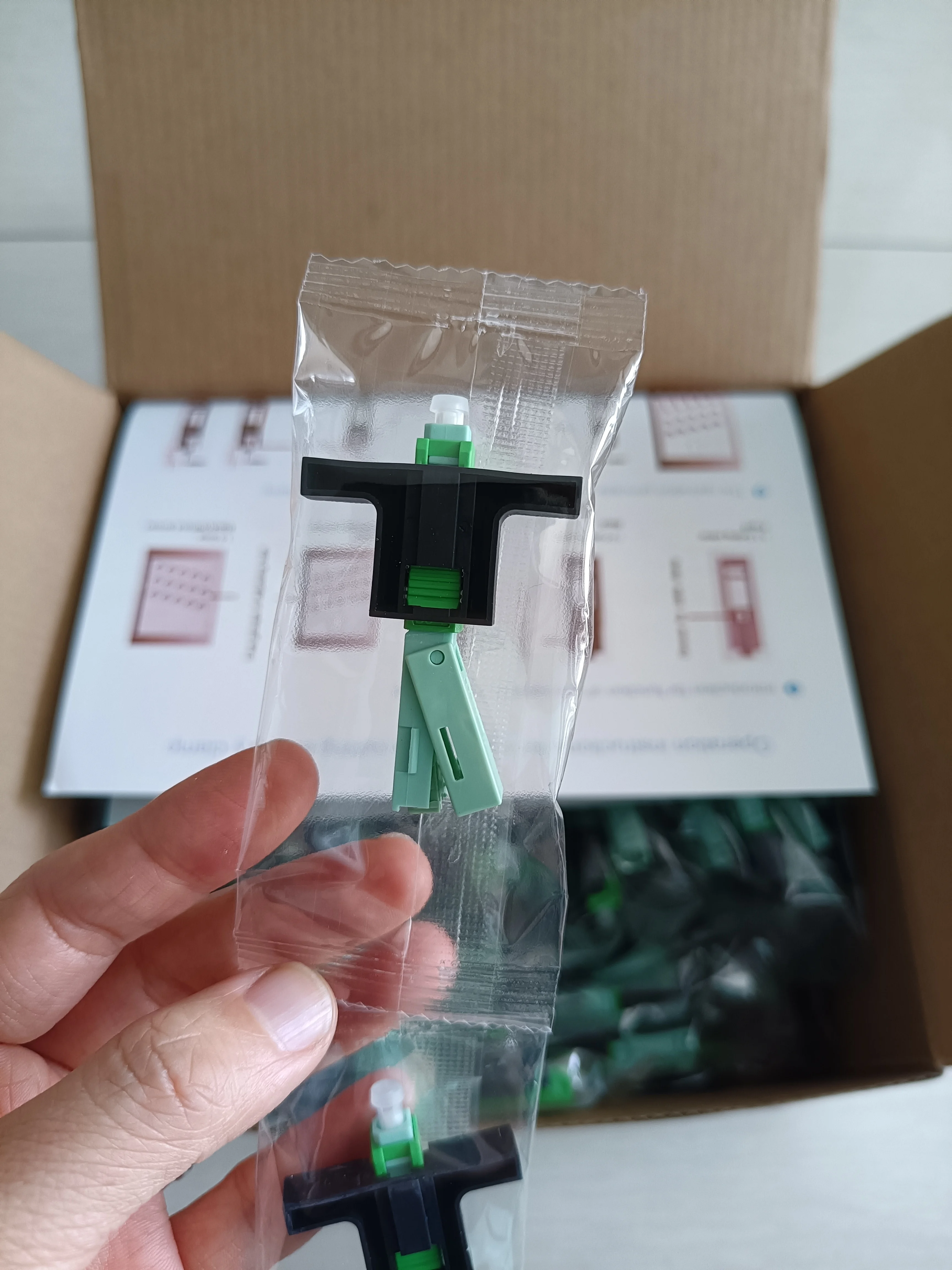 Оптовая продажа быстрый коннектор SC APC одномодовый FTTH инструмент холодный