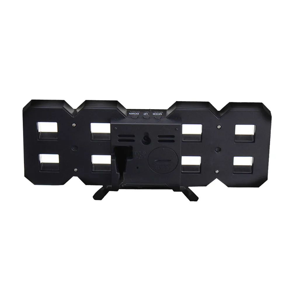 Современные цифровые светодиодные настольные ночные настенные часы Будильник