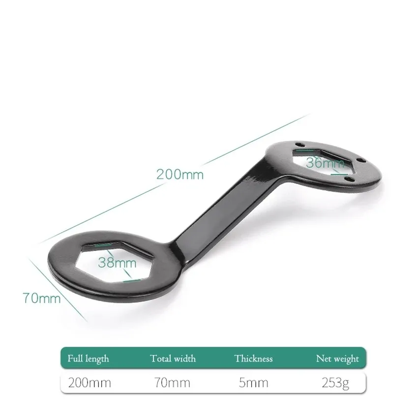 

36/38mm Washing Machine Clutch Wrench Automatic Black Carbon Steel Clutch