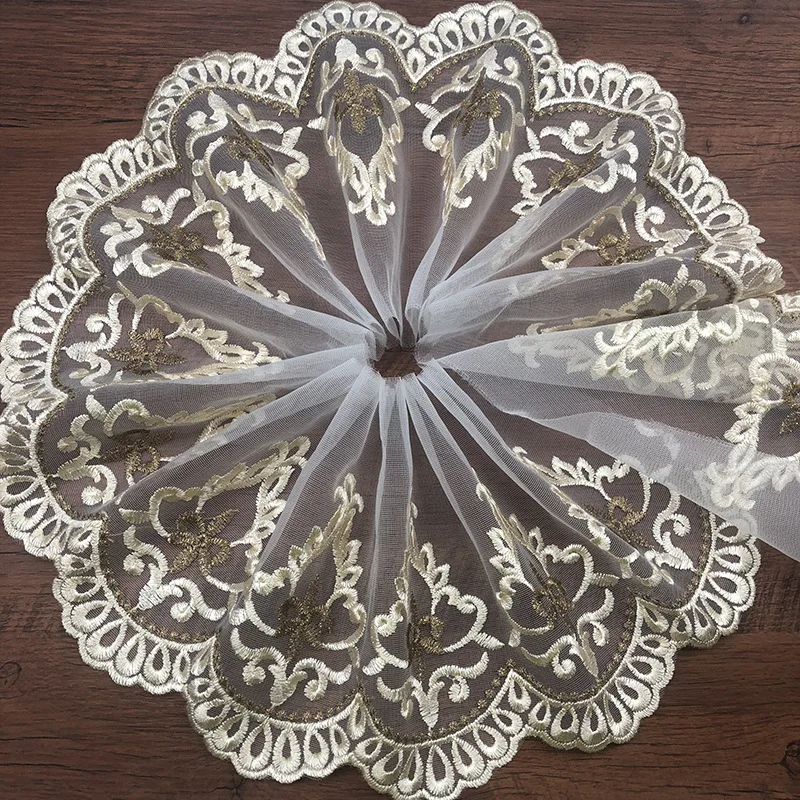 1 ярд вышивка кружева ручная работа сделай сам ремесло Водорастворимая кружевная