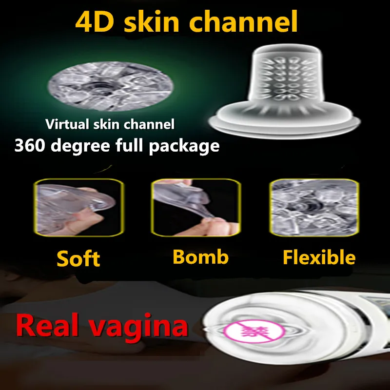 Автоматический телескопический Мужской мастурбатор с чашкой электрическая