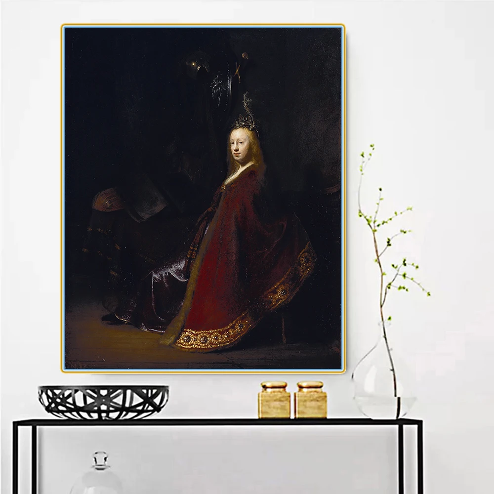 Рисунок на холсте Рембрандт|Рисование и каллиграфия| |