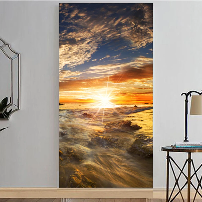 

Большая 5D квадратная/круглая алмазная живопись «сделай сам», вышивка крестиком на морском закате, алмазная вышивка, узор Стразы J2251