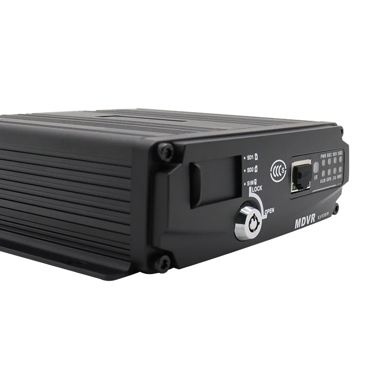 

Dual SD Card 4ch Mini 720p AHD H.264 H.265 HD Real-time Video Record Playback CMS Cloud Server Linkage Car Black Box MDVR