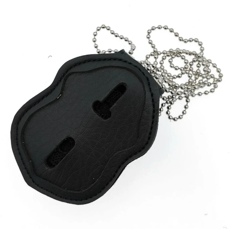 Универсальный американский бейдж кожаный держатель детективный с цепочкой из