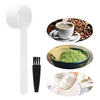 100set reusable 4g coffee measuring spoon brush kit coffee making accessory for home office use kitchen utensils