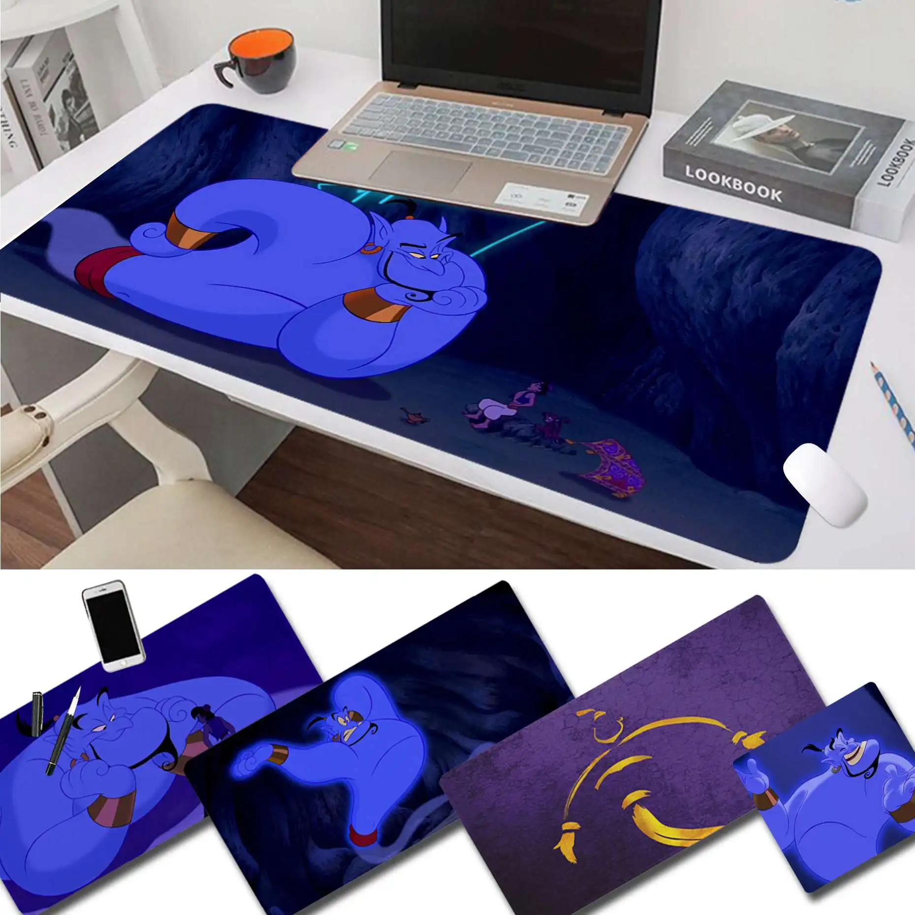

Disney Aladdin Magic lamp Your Own Mats Laptop Gaming Mice Mousepad Size for Keyboards Mat Mousepad for boyfriend Gift