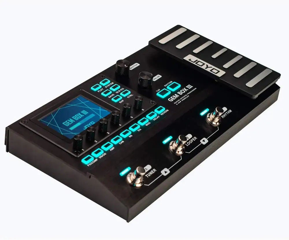 Многофункциональный процессор JOYO GEM BOX III с 157 эффектами и 61 модулем