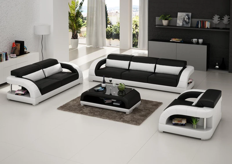 Италия стиль мебель для гостиной современный новый дизайн угловой кожаный