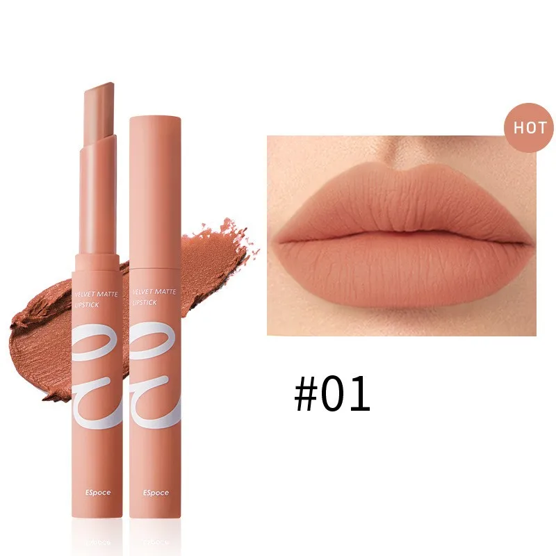 12 Colors Velvet Matte Lipstick Waterproof Sexy Nude Long Lasting Non-stick Cup Lipsticks Women Makeup Cosmetic Batom |