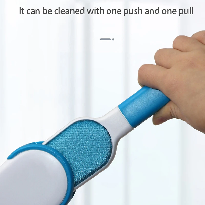 Портативная Волшебная щетка для чистки многоразовая самоочищающаяся шерсти