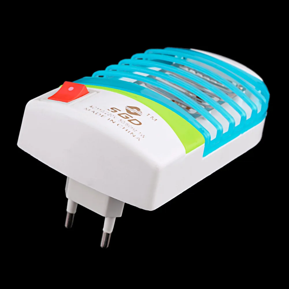 110-220V Home Practical LED Socket Electric Mosquito Repellent Fly Bug Insect Killer Trap Night Lamp Zapper EU Plug | Дом и сад