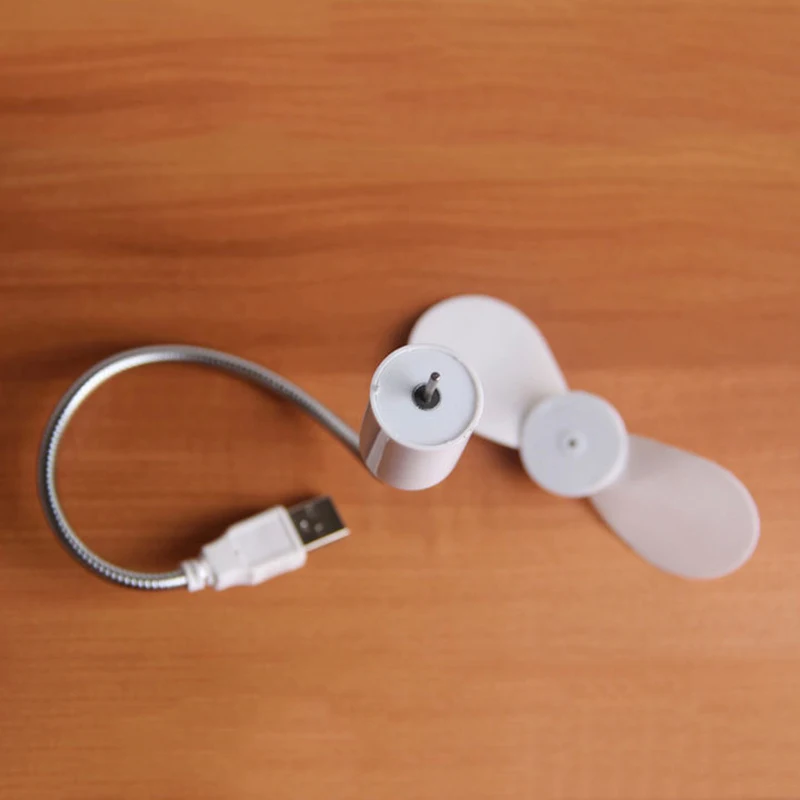 

New Mini USB Portable Flexible Goose Neck Design Cooler Cooling Fan For Computer PC Laptop Power Bank Parts Office Electronics