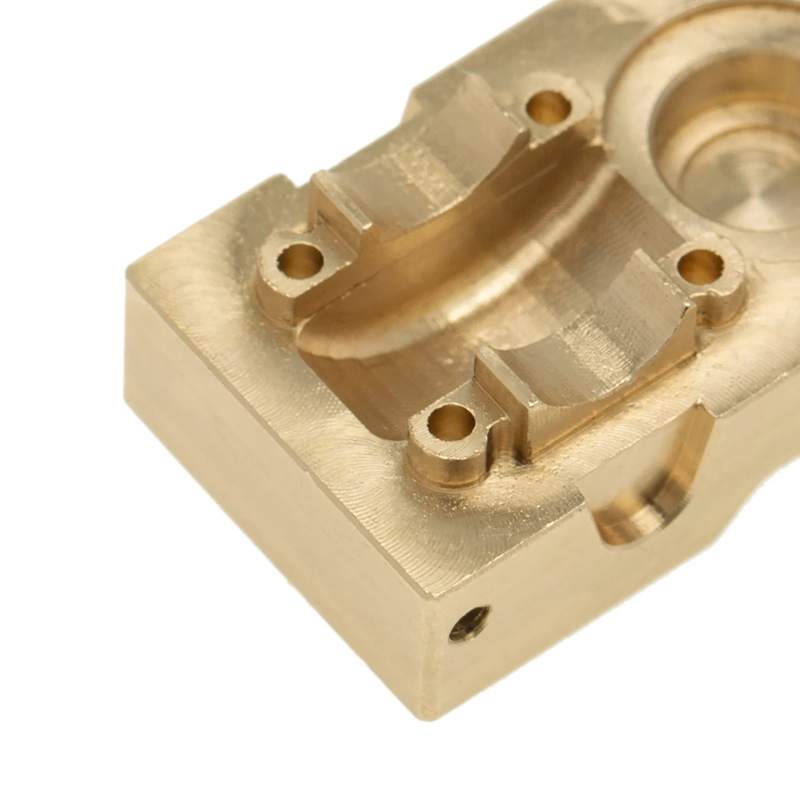 

Remote Control Car Brass Diff Cover with Guard Plate for Axial SCX24 AXI00002 1:24 Racing Car Upgrade Accessories