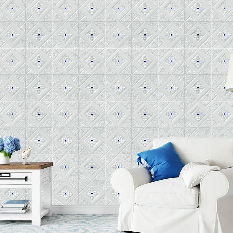 wall stickers wallpaper 3d self adhesive ceiling decorative panels roof wallpaper living room childrens room home decor sticker free global shipping