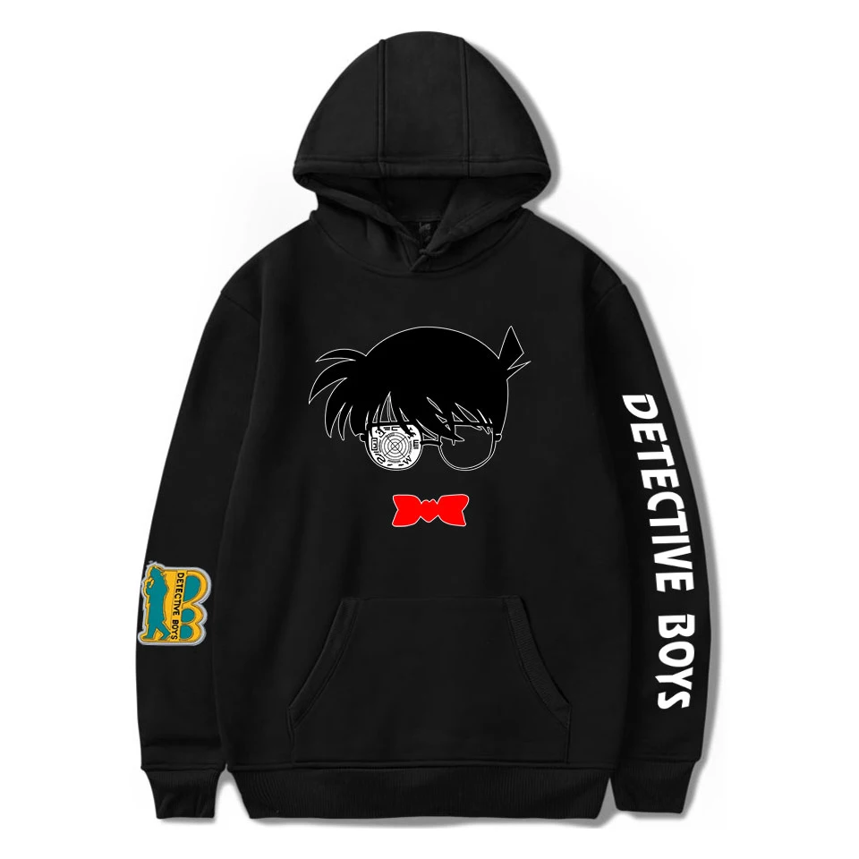 Популярная толстовка с капюшоном Detective Conan 2020 модная женская мужская Толстовка