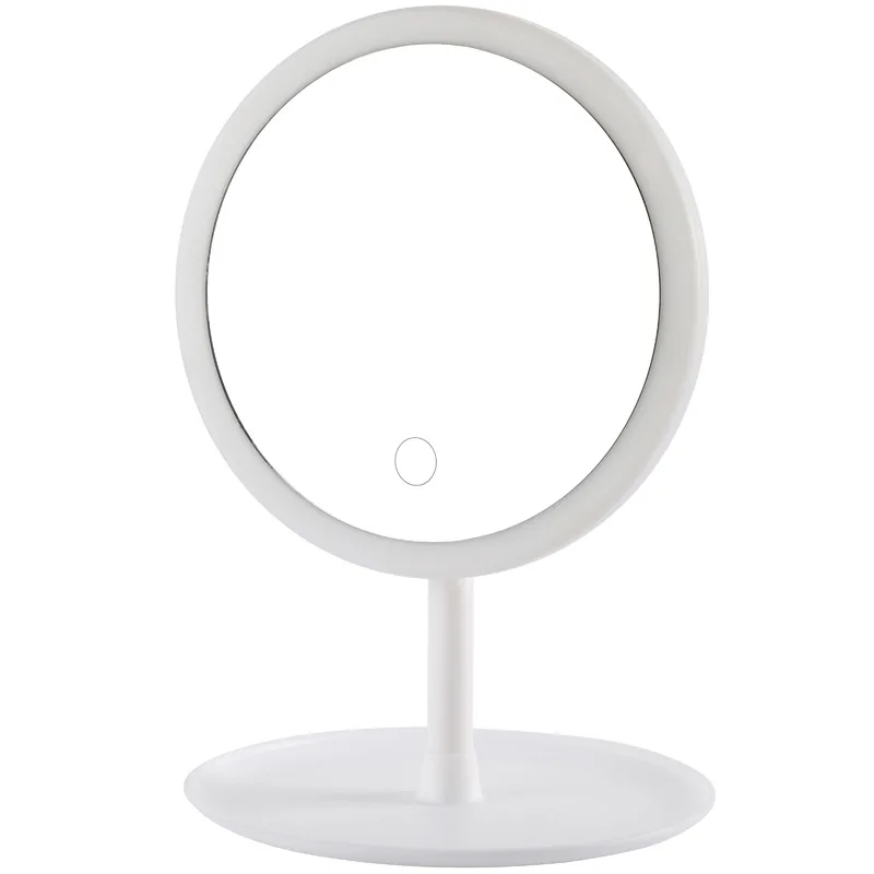 

Makeup Mirror with Led Light Dressing Table Mirror Beauty Ring Light Mirror Beauty Tools for Photo Fill Light Small Mirrors