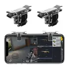 2 шт. PUBG мобильный игровой контроллер геймпад триггер цель кнопку L1 R1 джойстик для шутеров для разные модели телефона игра Новый стиль 2021