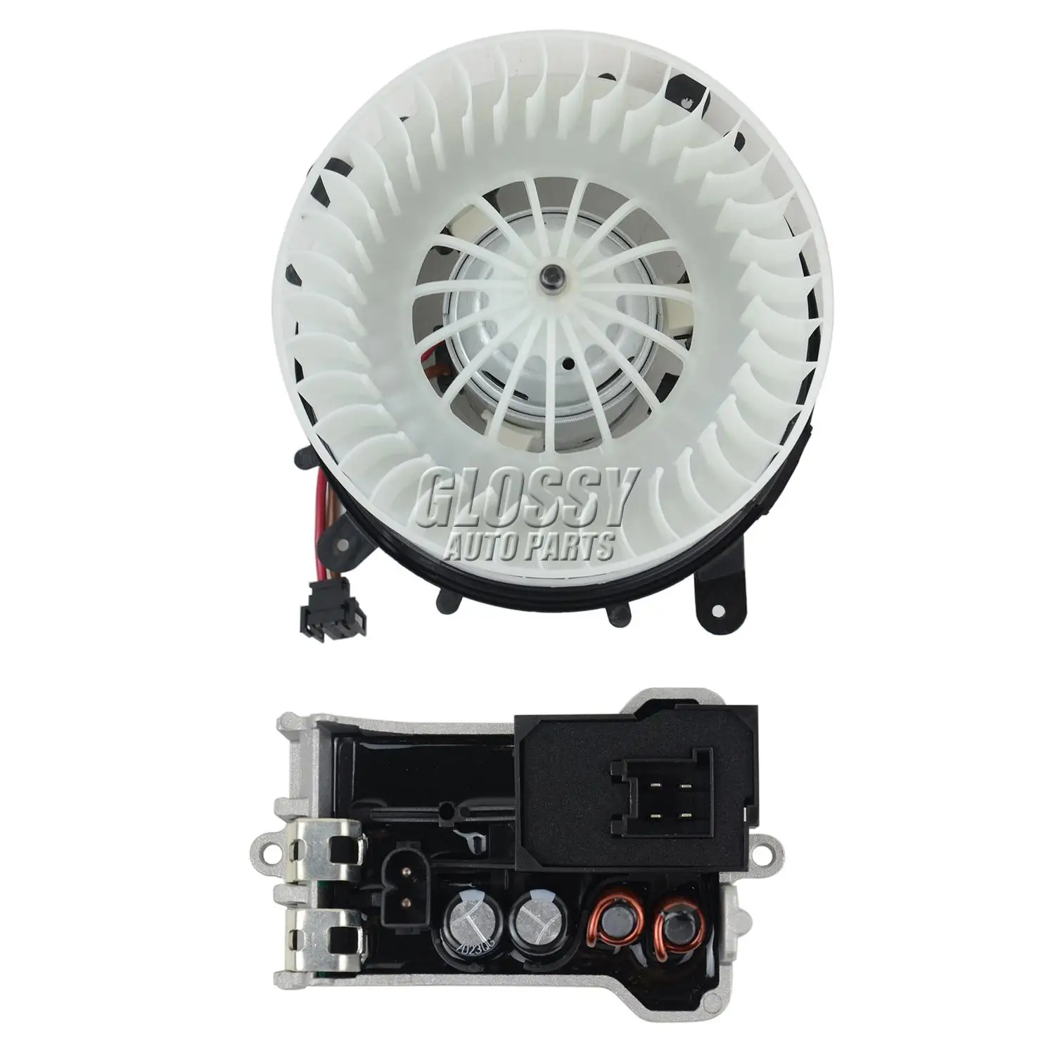 AP02 A/C нагреватель вентилятор двигателя + резистор регулятора для Mercedes W220 W215 2208203542