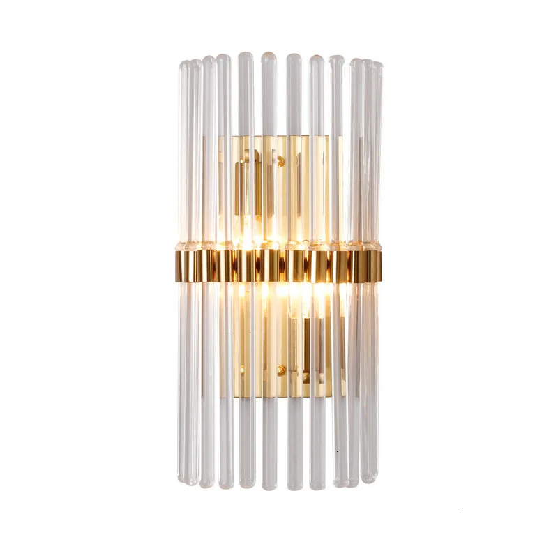 Modern Crystal Wall Lamp Chrome Sconce Bedside Living Room Light For Home Decoration | Лампы и освещение