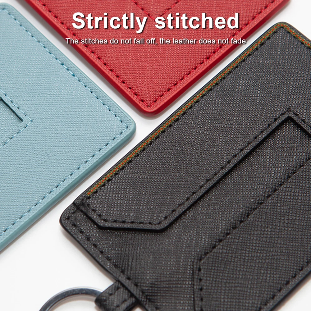 Fashion Leather Key Card Holder For Tesla Model 3 Y Protector Cover Keychain Car Accessories | Автомобили и мотоциклы
