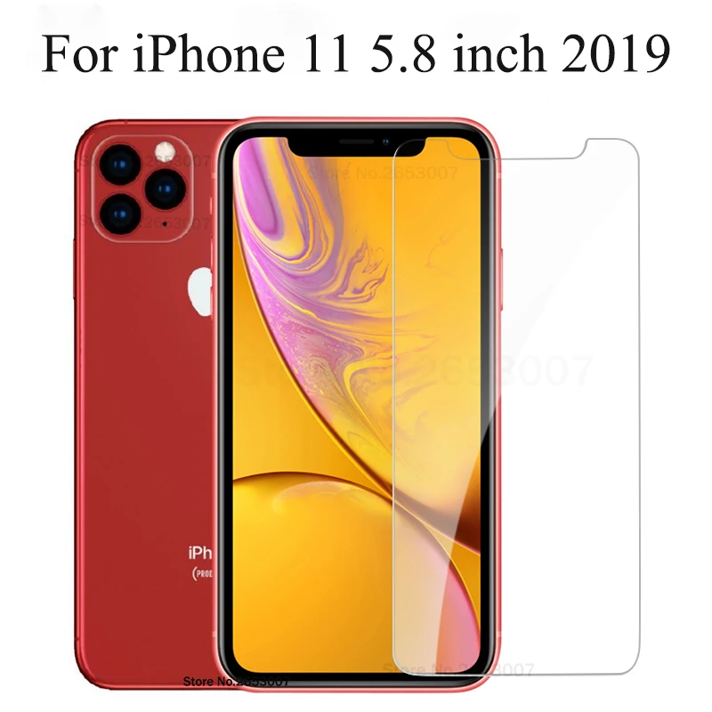 Закаленное стекло для iPhone 11 Pro XR XS MAX Защита экрана для iPhone 8X7 6 6S Plus 5 5S SE 11 Pro Max 6,1 6,5 5,8 дюйма