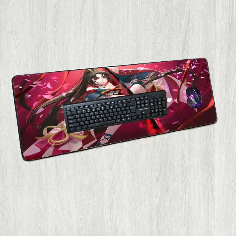 Yuzuoan волшебник девушка PC игровой плеер удобный большой натуральный каучук