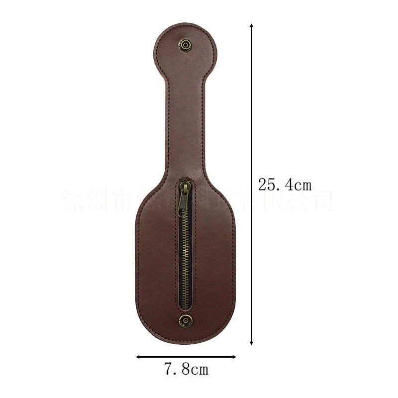 

Genuine Leather Boston Racket Coin Purse Pocket Crazy horse Thick Cow leather Men Women Defense Multi-functional EDC Storage Bag