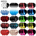 Лиса улыбающаяся Дротика комплект полета разные стили Красочные Дартс из ПЭТ Дротика s полет Профессиональная фотография