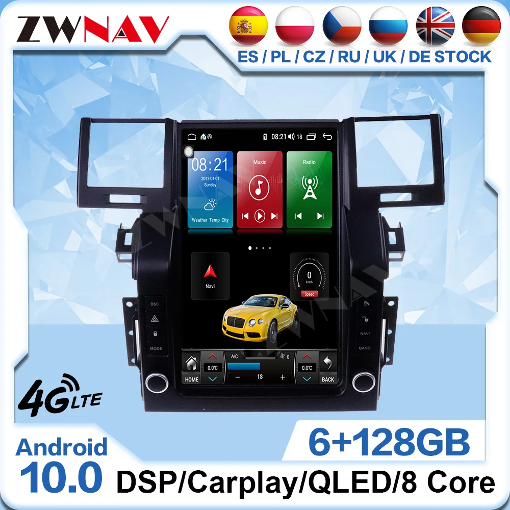 

Tesla Screen Android For Land Rover Range Rover 2005-2009 Car Autoradio Radio Receiver Audio Stereo GPS Video Player Head Unit
