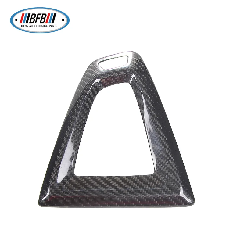 BFB Настоящее сухое углеродное волокно ручка переключения передач рамка консоли