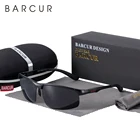 BARCUR спортивные алюминиевые солнцезащитные очки для мужчин, поляризационные мужские солнцезащитные очки, брендовые очки для вождения