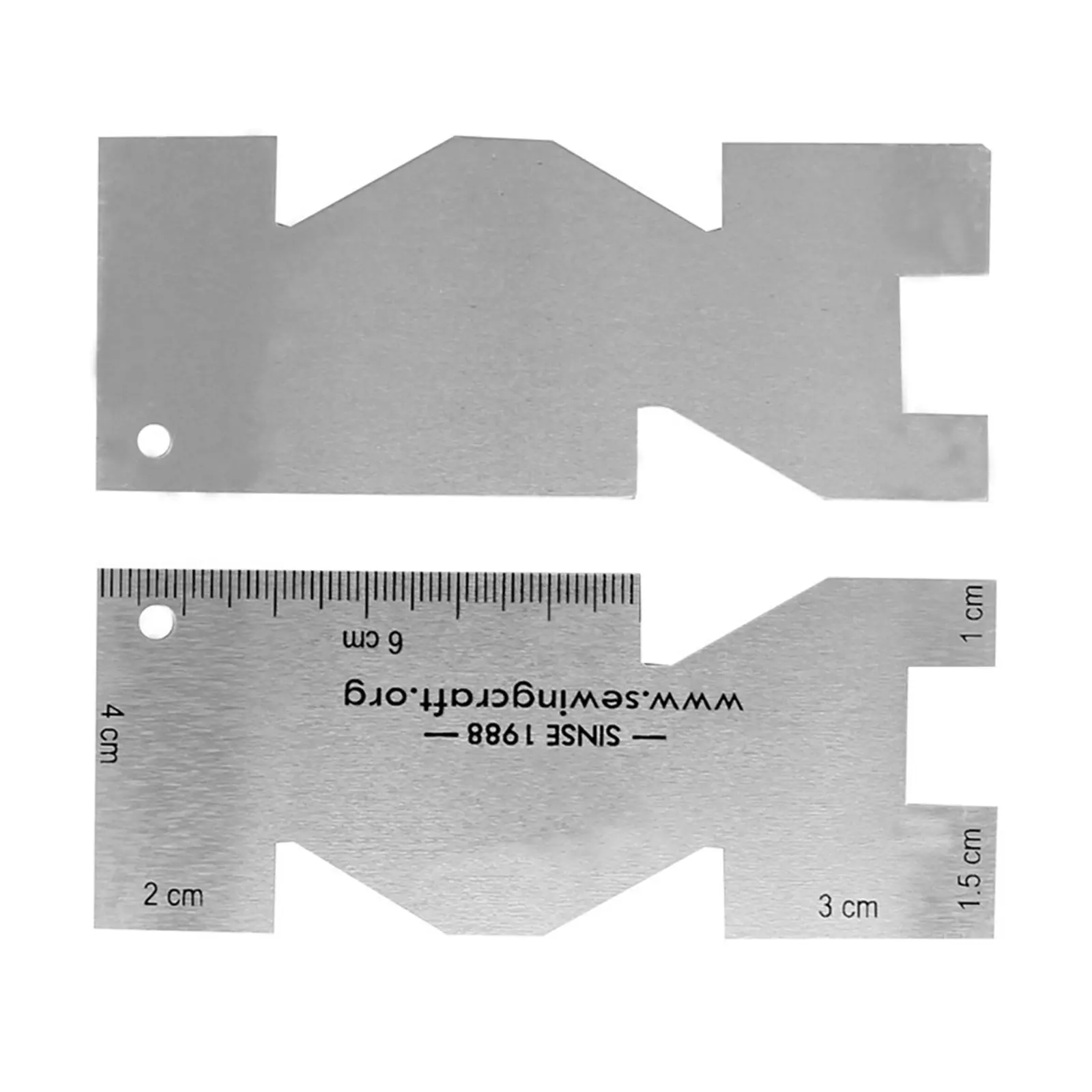 

Precision Seam Measuring Gauge Metal Quilting Tailor Ruler Template Sewing Ruler For DIY Patchwork Quilting Craft Accessories