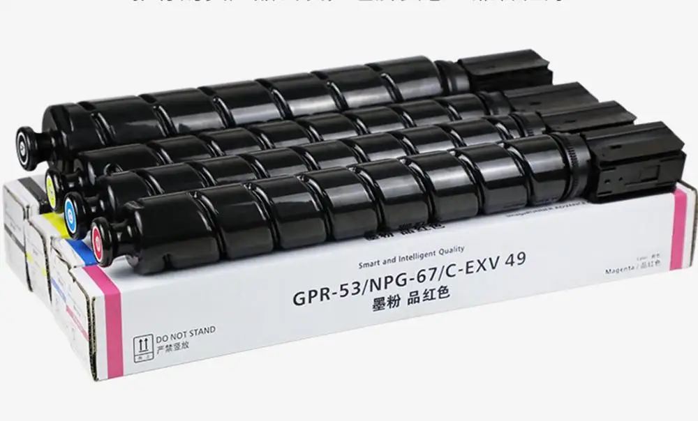 Новый цветной тонер-картридж для копировального аппарата Φ 49 совместимый с canon