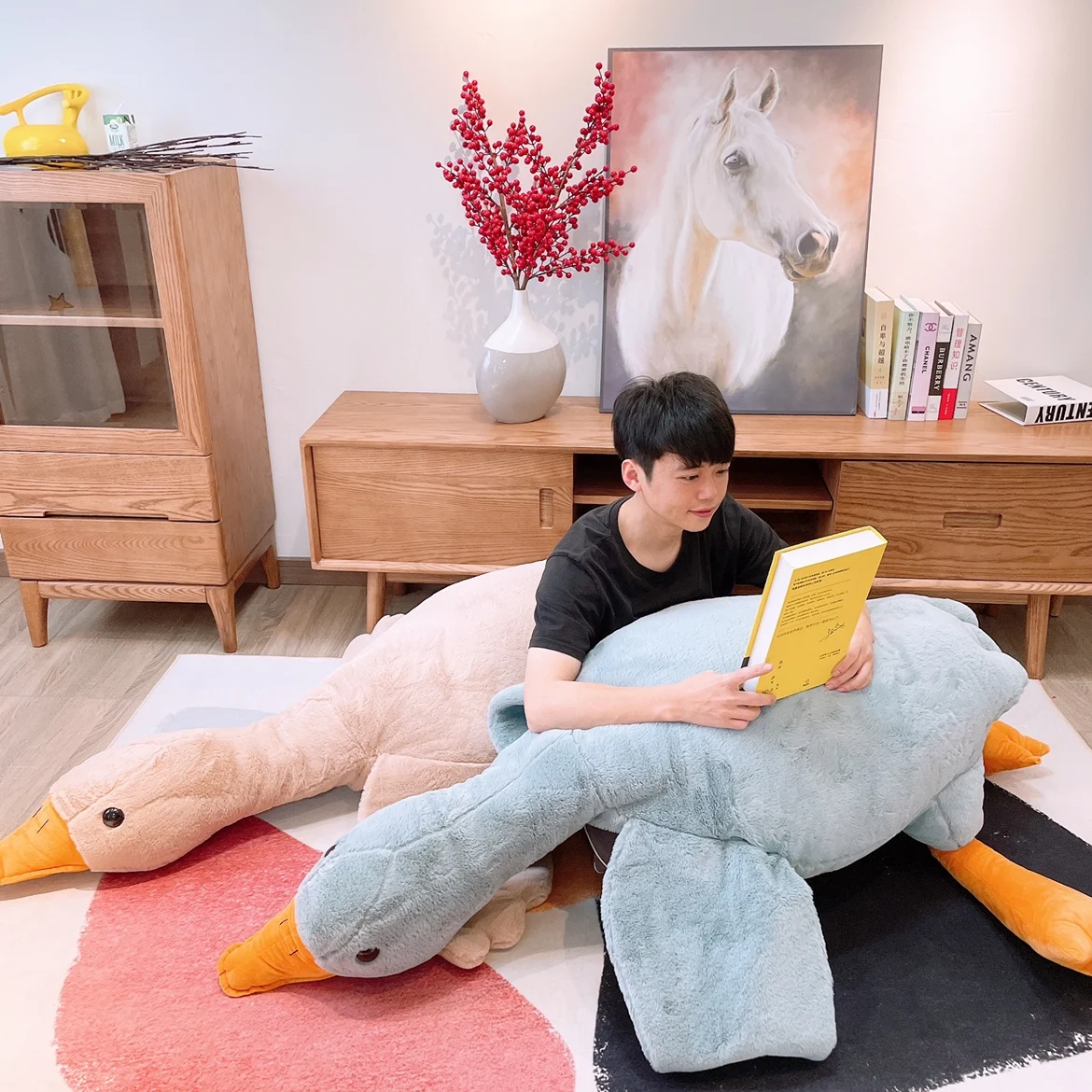 Подушка-обнимашка в виде утки 50-135 см