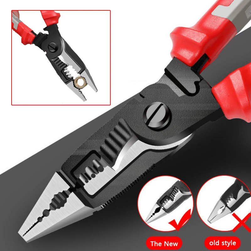 Multifunction  Electrician Pliers Long Nose Pliers Combination Pliers Stripper/Crimper Wire Pliers Diagonal Pliers Hand Tools