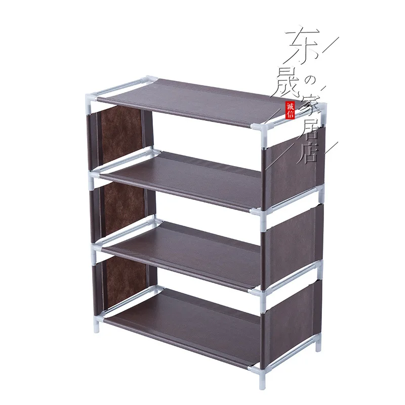 

Simple Multi-Layer Dustproof Shoe Rack Bedroom Dormitory Shoe Rack Fabric Shoe Rack