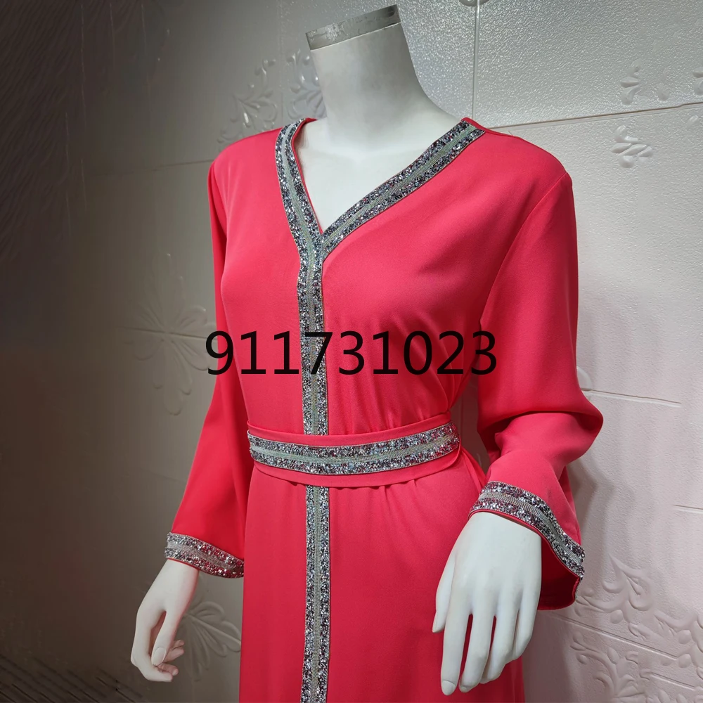 Женское длинное мусульманское платье марокканские кафтан вечерние платья юбка