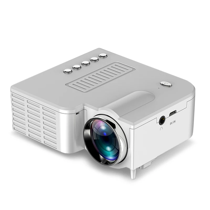 color1 Проектор UNIC UC28CB поддерживает интерфейс USB, TF, AV поддерживает проводной мобильный телефон с одинаковой частотой экрана+ Bluetooth - Цвет: color1