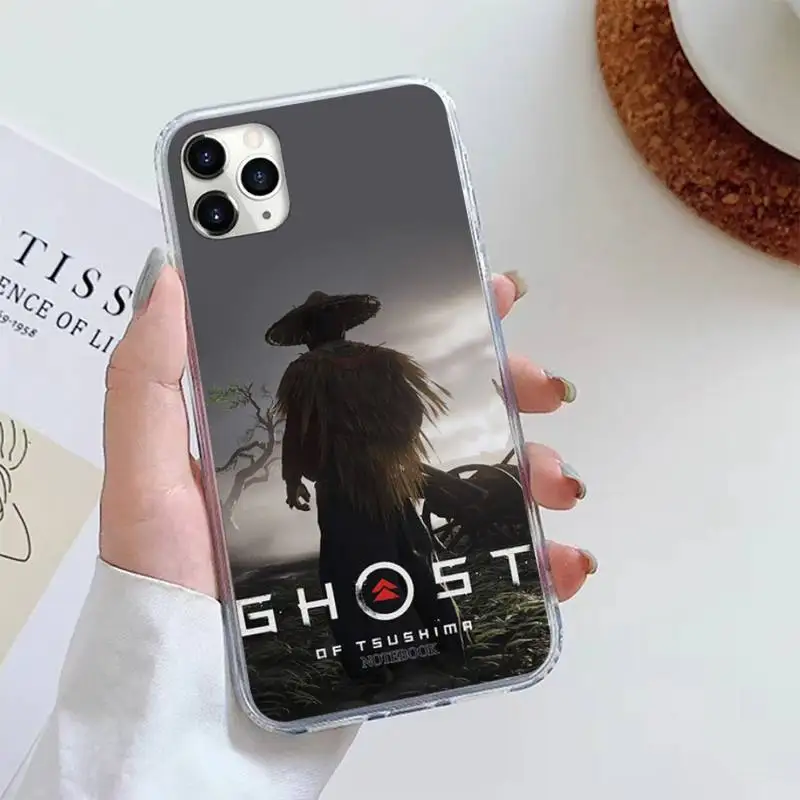 

hot game ghost of tsushima cover Phone Case For iphone 12 5 5s 5c se 6 6s 7 8 plus x xs xr 11 pro max