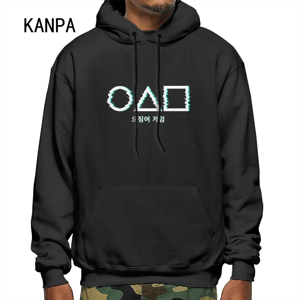 Подходящие свитшоты с капюшоном осенние мужские и женские пуловеры черные